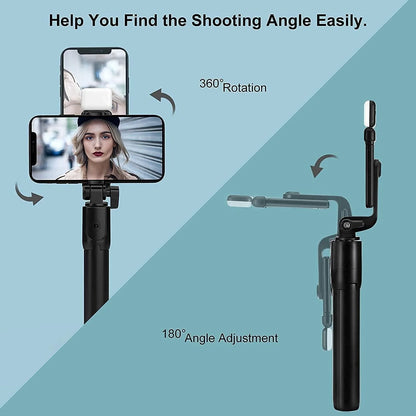 All-in-One Wireless Bluetooth Selfie Stick Tripod